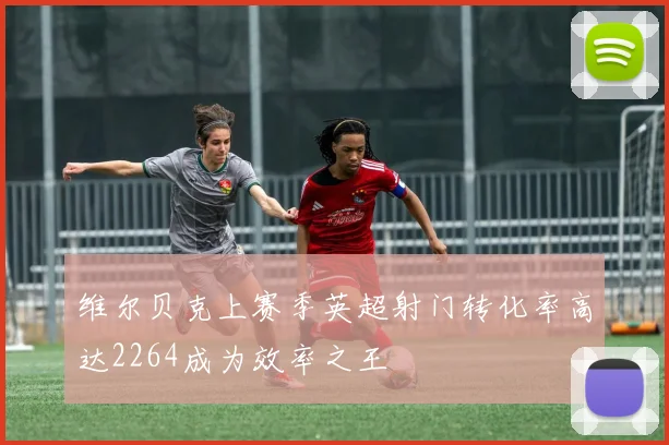 维尔贝克上赛季英超射门转化率高达2264成为效率之王